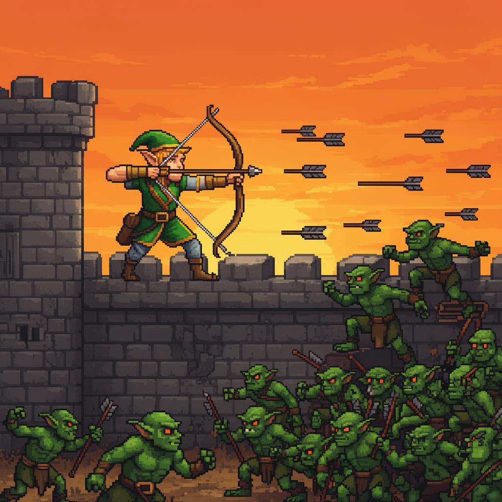 Permainan pembelajaran Archer Kira